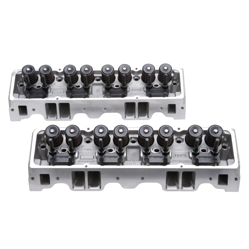 Small-Block Chevy E-Street Cylinder Head 70cc Pair EDELBROCK Autoparts