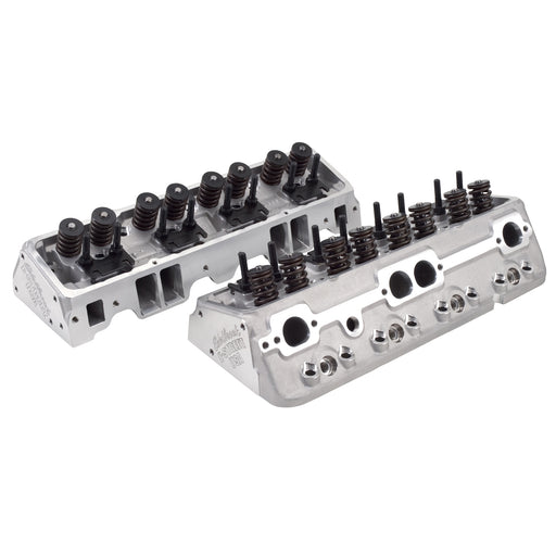 Small-Block Chevy E-Street Cylinder Heads 64cc EDELBROCK Autoparts