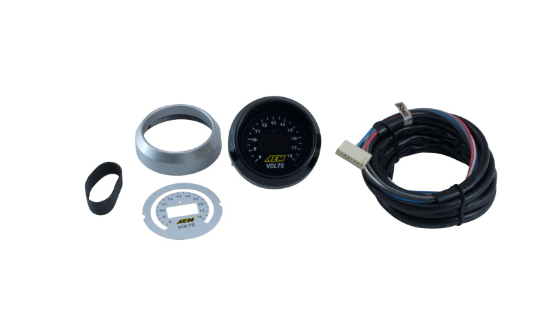 AEM 52mm Voltmeter Digital Gauge AEM Gauges