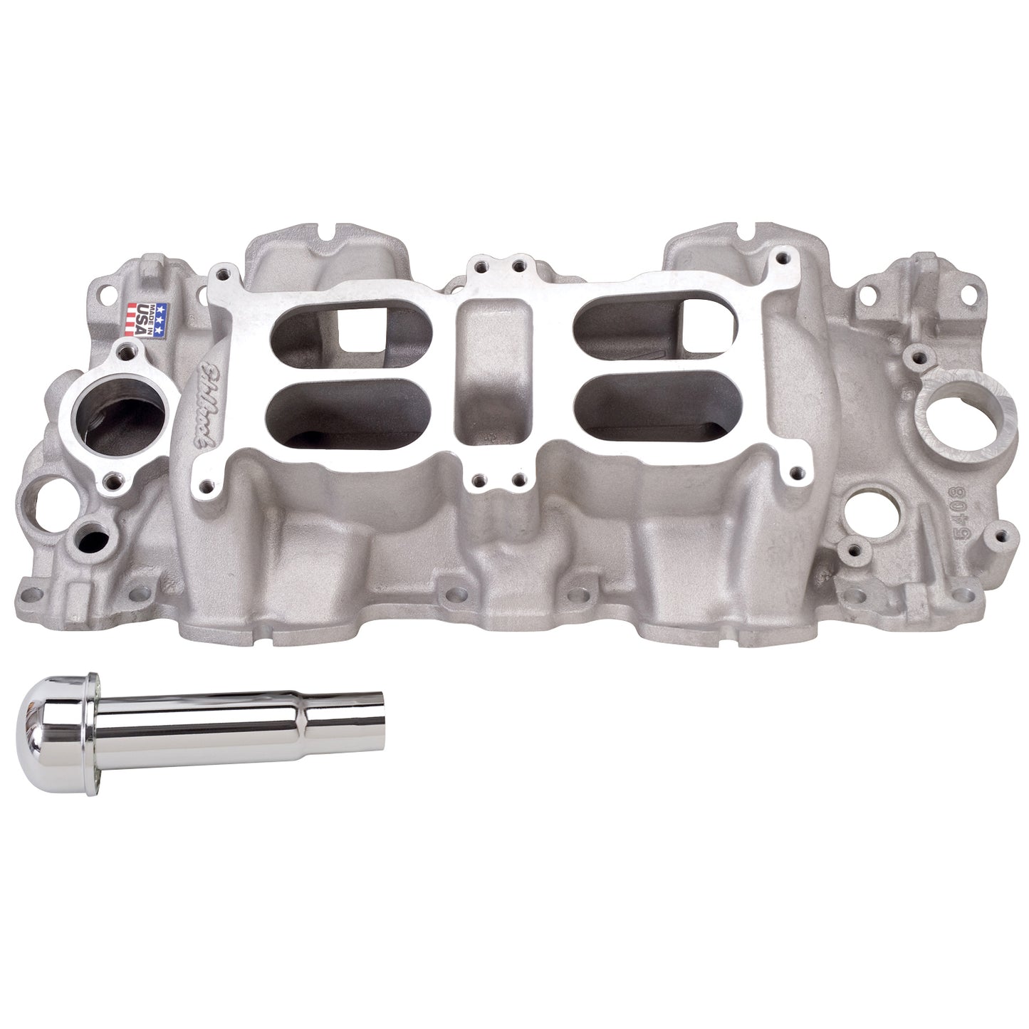 Performer RPM Big Block Chevy 348/ 409 Dual-Quad Large Port Intake Manifold