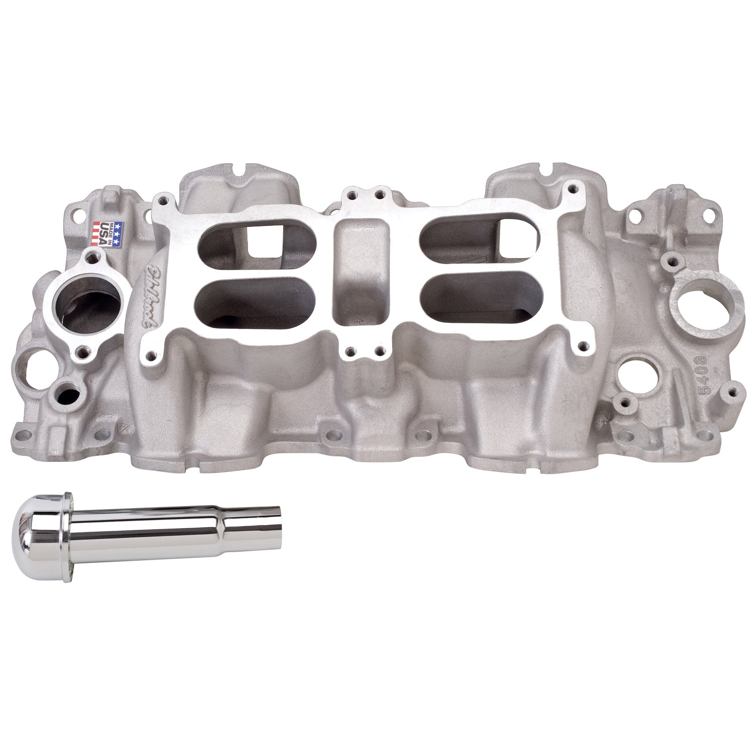 Performer RPM Big Block Chevy 348/ 409 Dual-Quad Large Port Intake Manifold