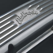 Edelbrock Valve Cover Classic Series Chevrolet 1959-1986 262-400 CI V8 Polshed Edelbrock Valve Covers