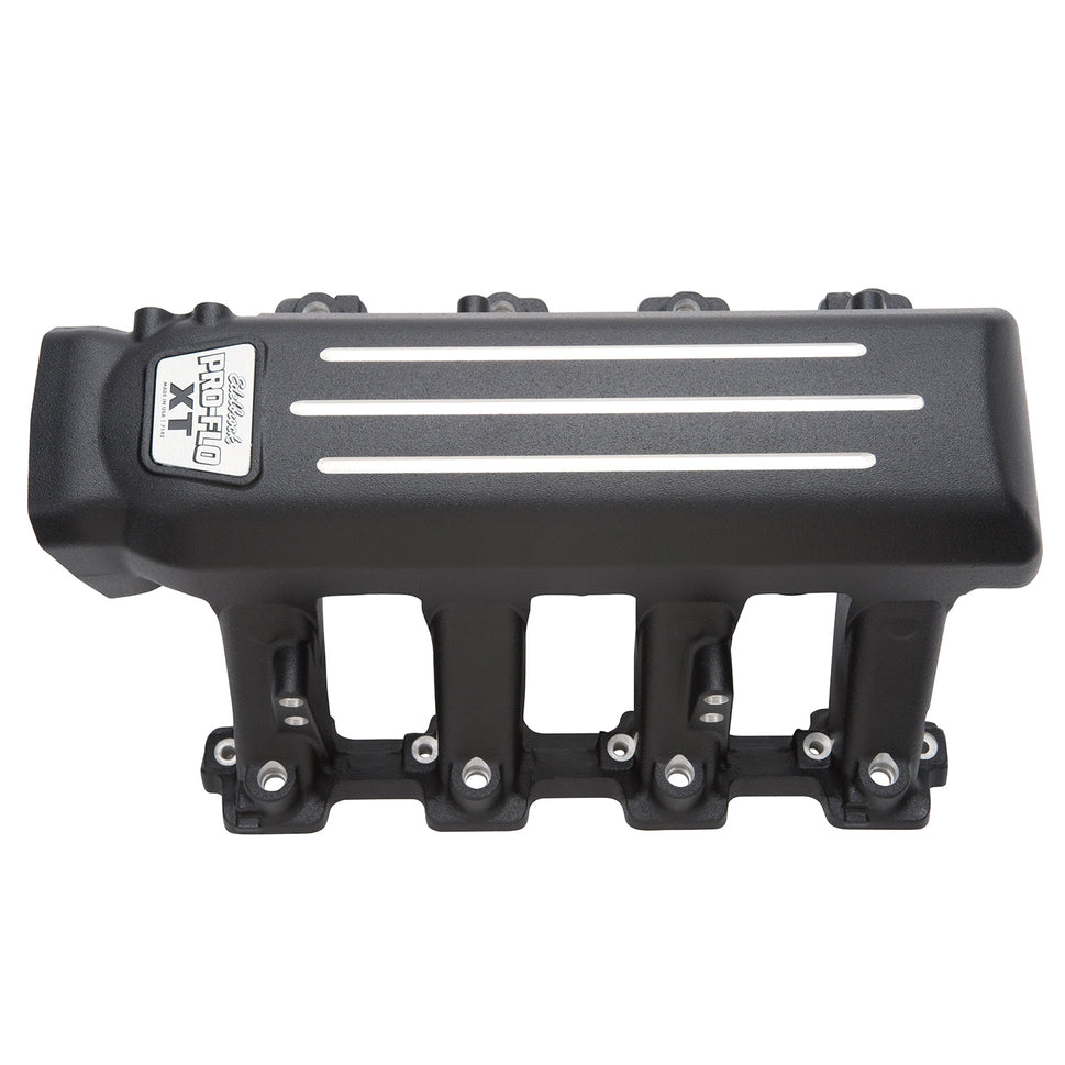Black Pro Flo Small Block Chevy LS3 Intake Manifold