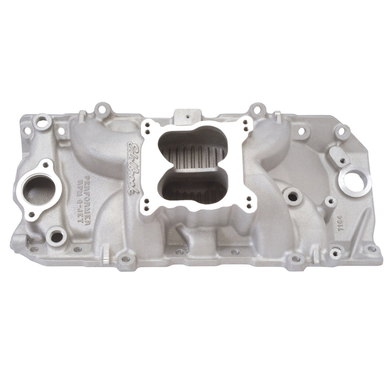 Performer RPM Big Block Chevy Oval Port Q-Jet Intake Manifold EDELBROCK Autoparts