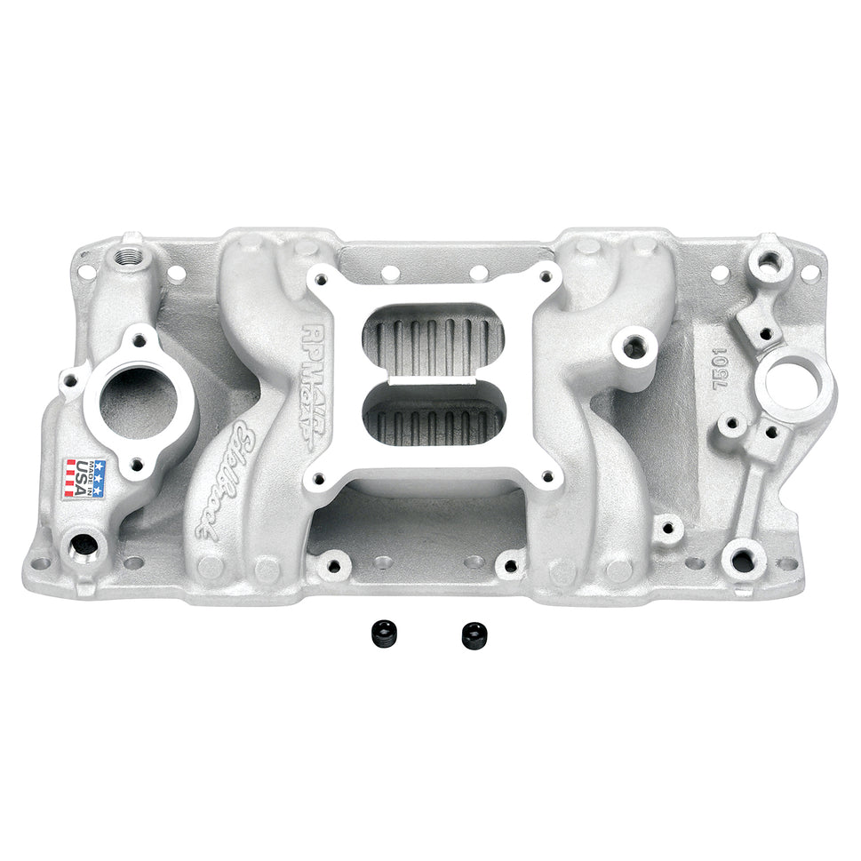Performer RPM Small Block Chevy AIR-Gap Intake Manifold