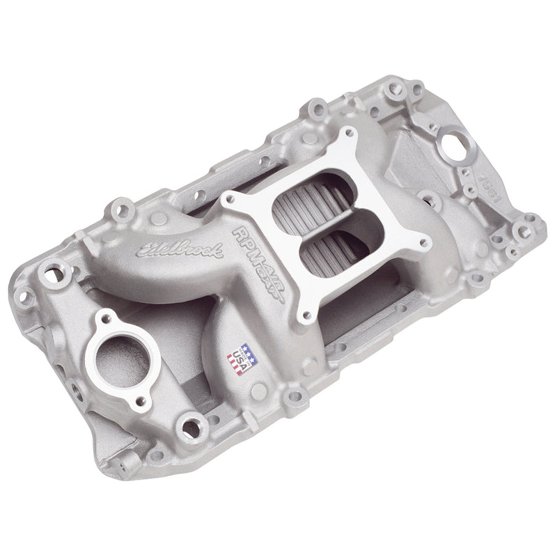 RPM Air-Gap Big Block Chevy 2-O Intake Manifold EDELBROCK Autoparts
