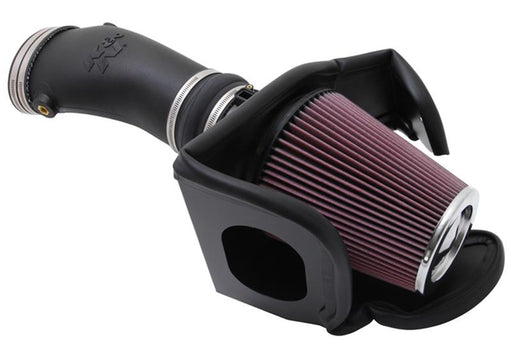 K&N 10-14 Ford Mustang Shelby GT 5.4L V8 Performance Intake Kit K&N Engineering Cold Air Intakes