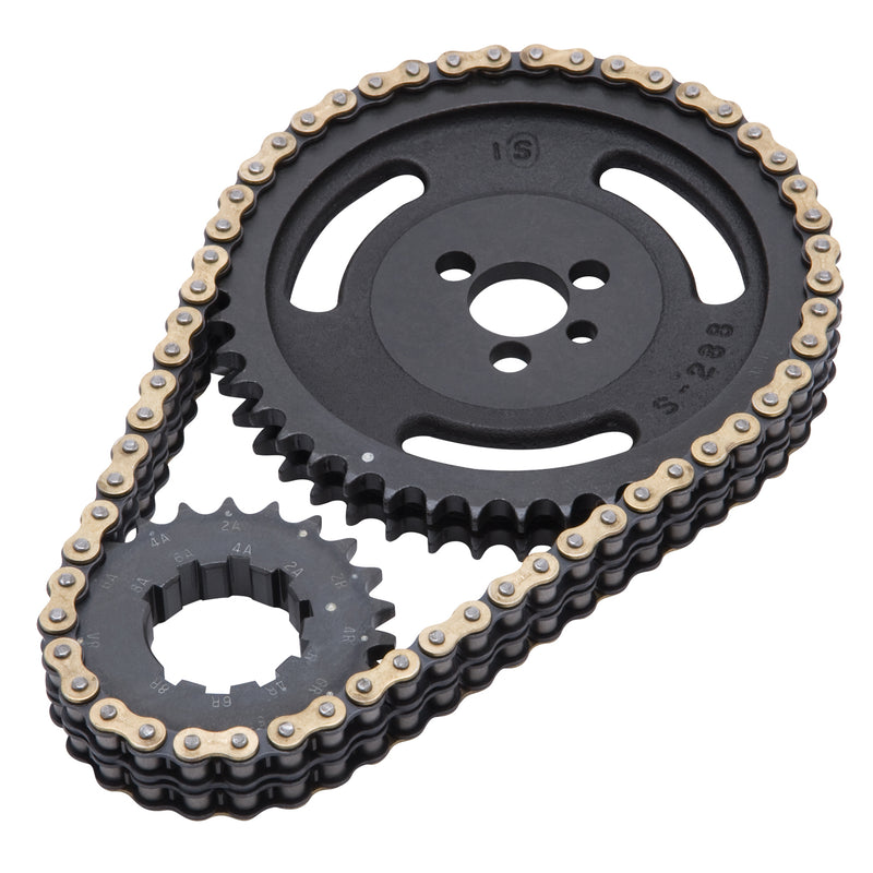 Victor-Link Adjustable True-Roller Timing Chain Set EDELBROCK Autoparts