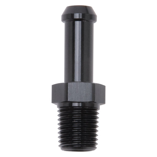 Heater Hose End Fitting - Straight with 1/4" NPT and 3/8" Barb. EDELBROCK Autoparts