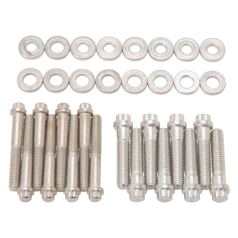 Intake Manifold Bolt Set For Ford 302 E-Boss & 351 E-Boss Edelbrock Manifolds EDELBROCK Autoparts