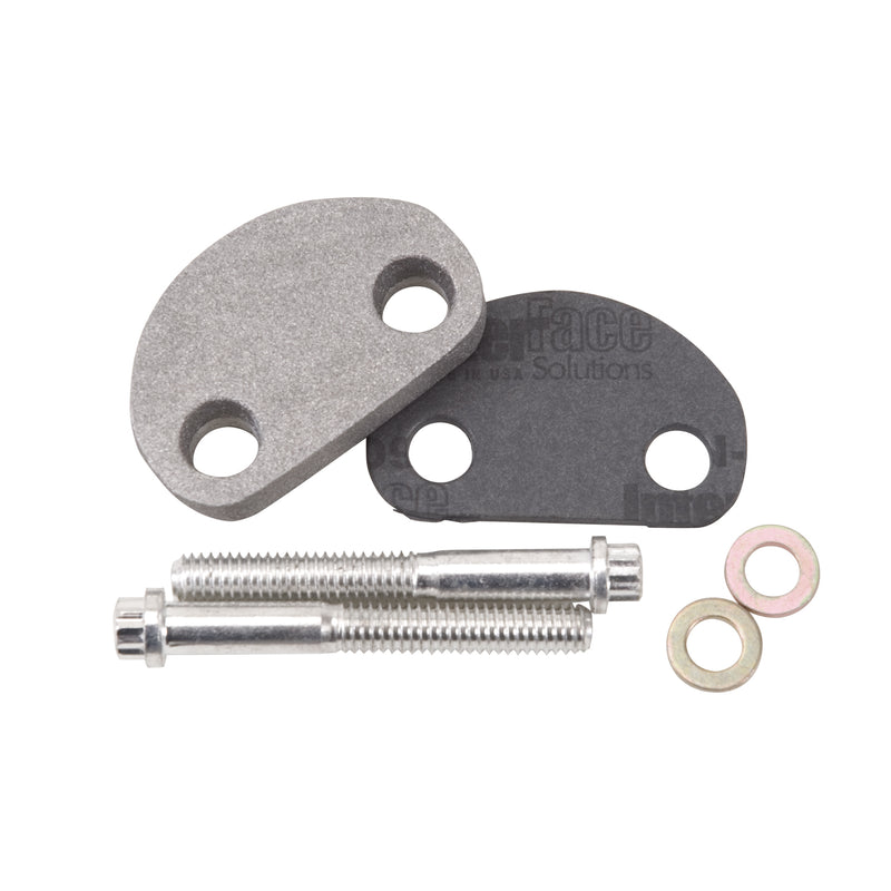 Replacement Choke Block-Off Plate for Ford 351-W EDELBROCK Autoparts