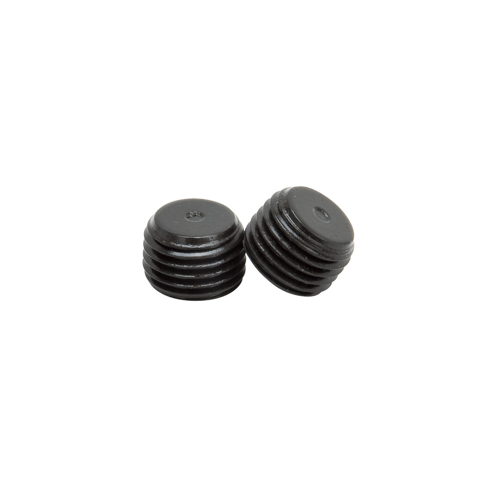 Socket Head Pipe Plugs in Black Finish - 1/4" NPT (Qty 2)