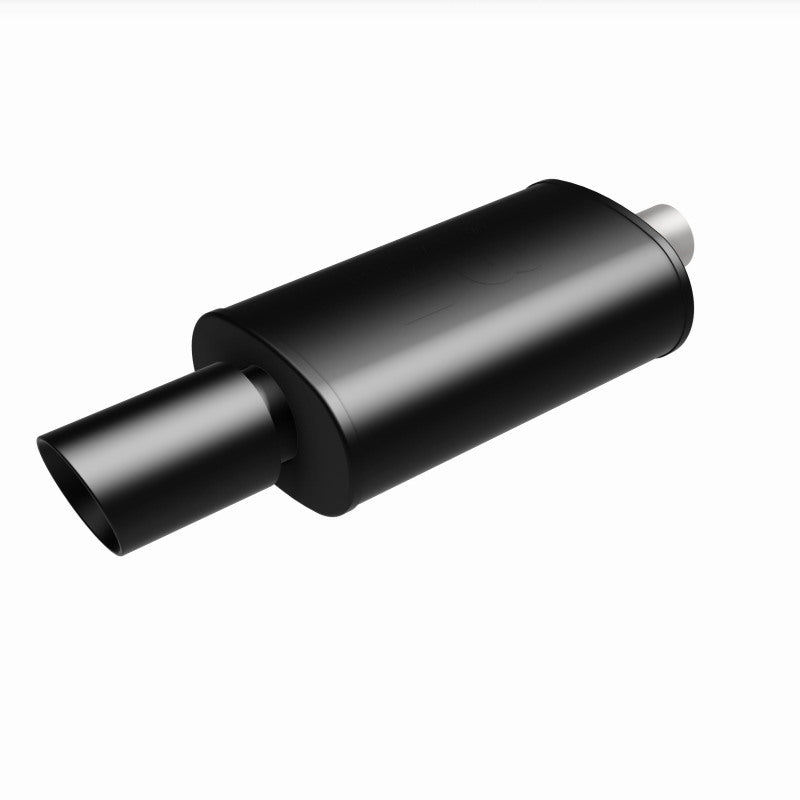MagnaFlow Muffler with Tip Mag Blk 14x5x8 2.25/4 Magnaflow Muffler
