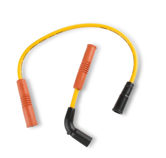 Custom Wire Set - 09-15 Sportster XR1200 - 8mm - Yellow 171112Y ACCEL Autoparts