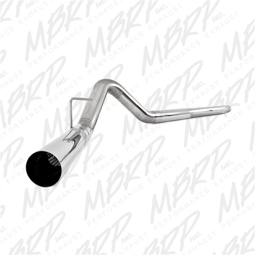 MBRP 2008-2010 Ford F250/350/450 6.4L 4in Filter Back Single No Tip Exhaust System MBRP DPF Back
