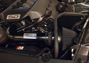 K&N 2015 Ford Mustang GT 5.0L V8 Black Performance Intake Kit K&N Engineering Cold Air Intakes