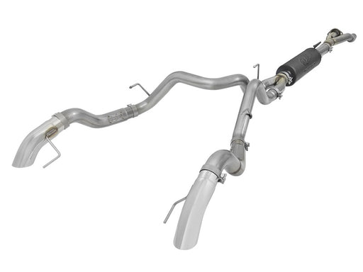 aFe MACH Force-XP Cat-Back Exhaust w/ Dual Hi-Tuck Pol Tips 17-18 Ford F-150 Raptor V6-3.5L aFe Catback