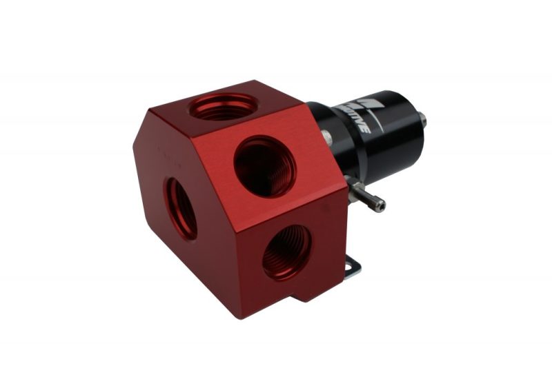 Aeromotive Regulator - 30-120 PSI - .500 Valve - 4x AN-08 and AN-10 inlets / AN-10 Bypass Aeromotive Fuel Pressure Regulators