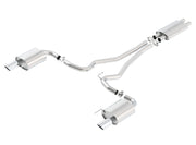 Borla Touring Cat-Back 15 Ford Mustang GT 5.0L V8 MT/AT 2.5in pipe 4in tip Borla Catback