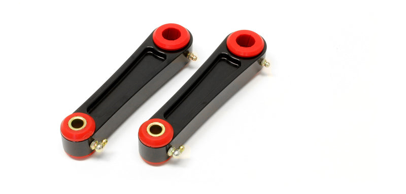 BMR 05-10 S197 Mustang Rear Billet Aluminum Sway Bar End Links - Black Anodized BMR Suspension Sway Bars