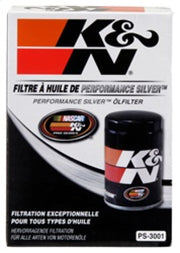 K&N Oil Filter for Ford/Audi/VW/Toyota/Mercury/Mazda/Nissan/Dodge/Lincoln/Volvo 3.656in OD K&N Engineering Oil Filters
