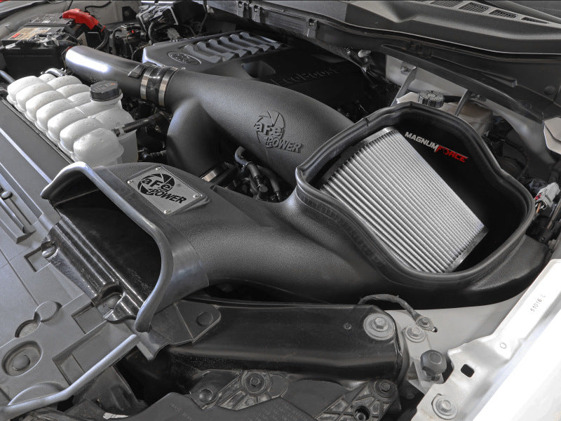 aFe MagnumFORCE Intake Stage-2 Pro DRY S 2021 Ford F-150 V6-3.5L (tt) aFe Cold Air Intakes