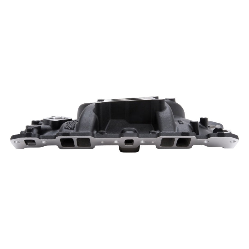 Edelbrock Intake Manifold Perf Eps SBC w/ Oil Fill Tube and Breather Black Edelbrock Intake Manifolds