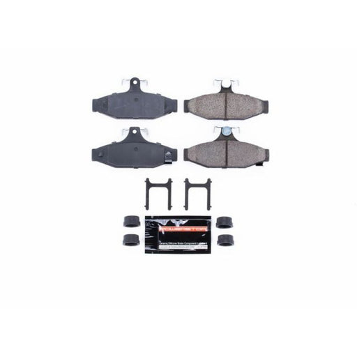 Power Stop 87-97 Chevrolet Camaro Rear Z23 Evolution Sport Brake Pads w/Hardware PowerStop Brake Pads - Performance