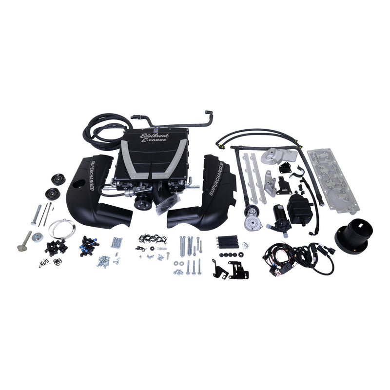 E-Force Universal Supercharger for LS2 w/Corvette Belt Offset EDELBROCK Autoparts