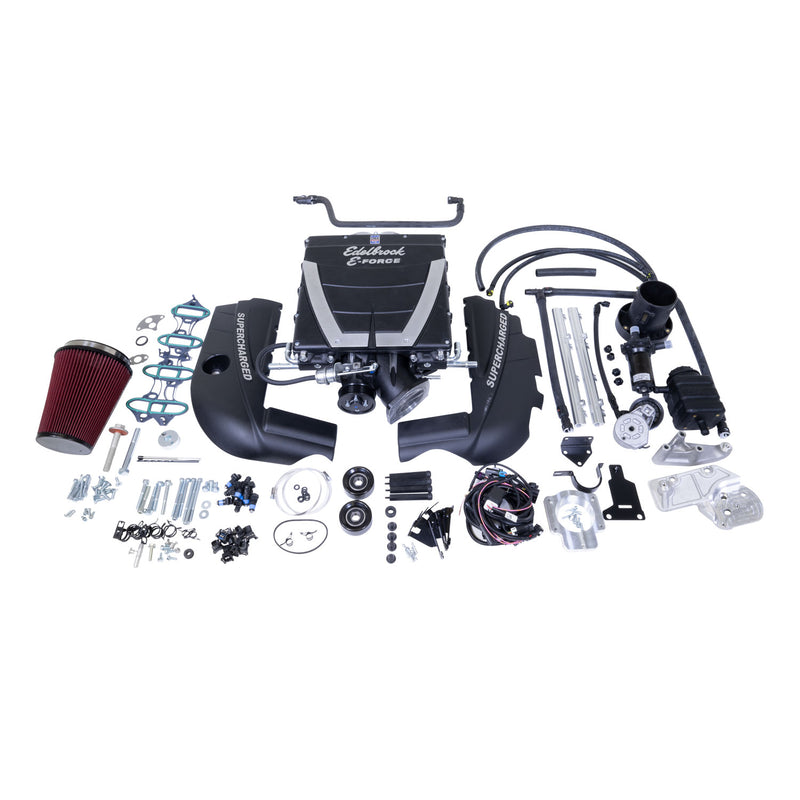 Edelbrock Supercharger Kit #15460 LS Swap W/ Corvette Belt Offset EDELBROCK Autoparts