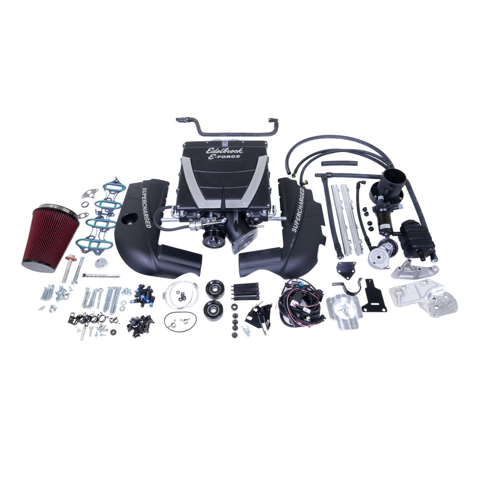 Edelbrock Supercharger Kit #15460 LS Swap W/ Corvette Belt Offset