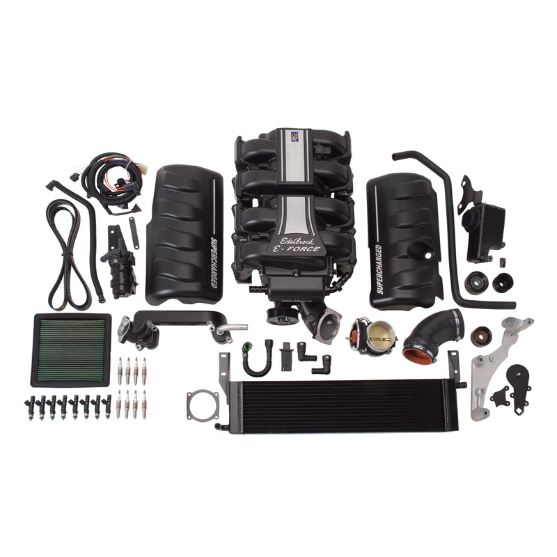 Edelbrock Stage 1 Supercharger Kit #15890 For 2010 Mustang GT 4.6L 3V W/O Tune EDELBROCK Autoparts