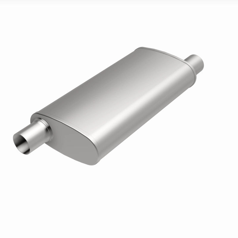MagnaFlow Muffler Trb SS 4X9 18 2.5/2.5
