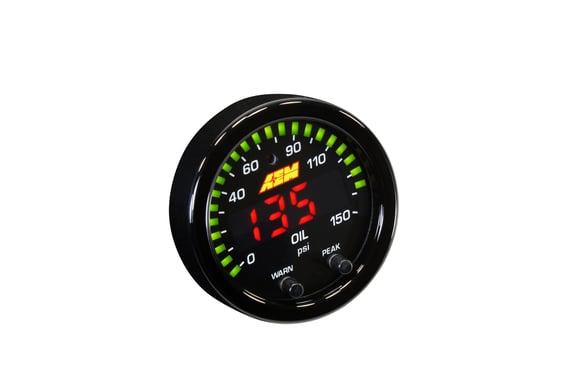 AEM X-Series Fluid Pressure Gauge Kit 30-0307 AEM Autoparts