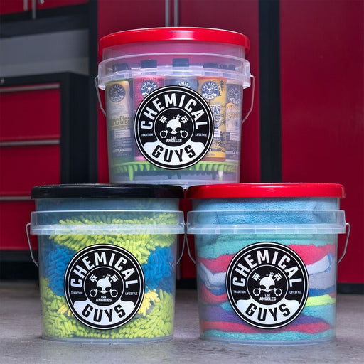 Chemical Guys Heavy Duty Ultra Clear Detailing Bucket Chemical Guys Wash Buckets
