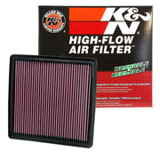 K&N 09-13 Ford F150 / 08-13 F250/F350/450/550 SD / 10-13 F150 SVT Raptor Drop In Air Filter K&N Engineering Air Filters - Drop In