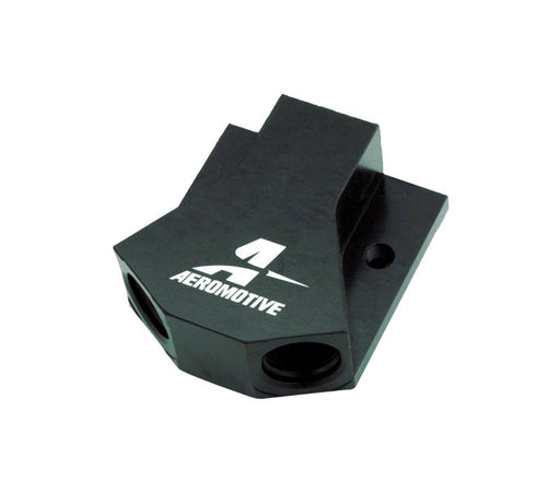 Aeromotive Y Block -10 AN to Two -8 AN Aeromotive Fittings