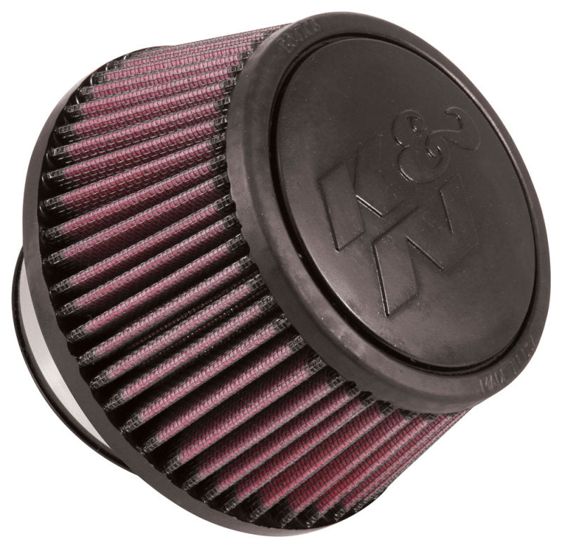 K&N Universal Round Clamp-On Air Filter 3in Flange ID x 6in Base OD x 4.625in Top OD x 3in Height K&N Engineering Air Filters - Universal Fit