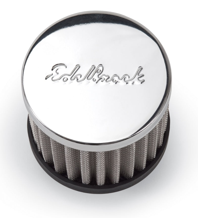 Edelbrock Push-On Race Breather Edelbrock Valve Covers