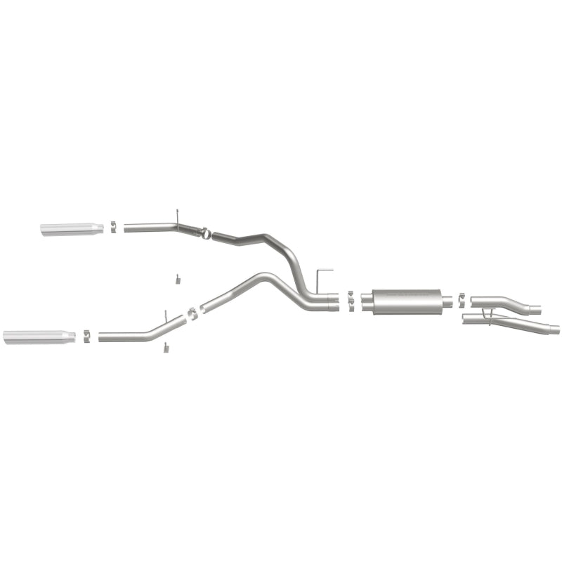 MagnaFlow SYS C/B 09 F-150 EC-CC/SB dual splt Magnaflow Catback