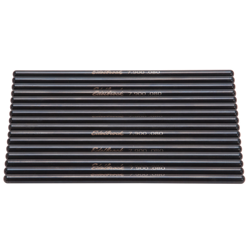 Edelbrock SBC Push Rods + 100 Set of 16 Edelbrock Push Rods