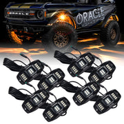 Oracle Underbody RGB+W Wheel Well Rock Light Kit - 8 PCS - ColorSHIFT ORACLE Lighting Light Bars & Cubes