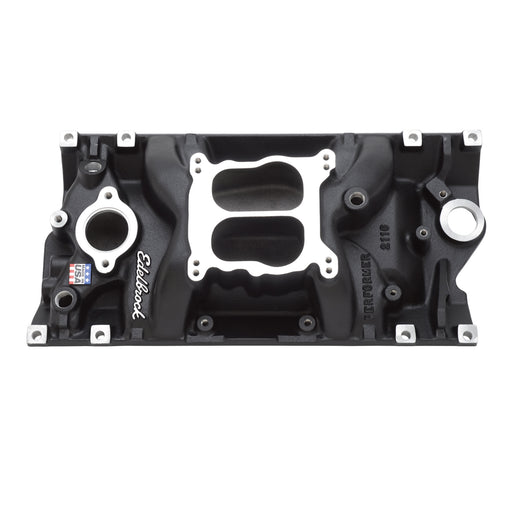 Performer Intake Manifold for Small-Block Chevy w/Vortec Heads, Black Finish EDELBROCK Autoparts