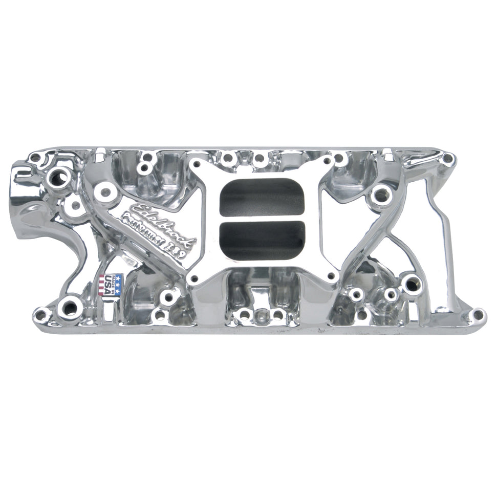 Performer 289 Intake Manifold for Small-Block Ford, Polished Finish
