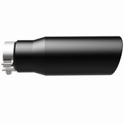 MagnaFlow Tip Stainless Black Coated Single Wall Round Single Outlet 5in Dia 3.5in Inlet 14.5in L Magnaflow Catalytic Converter Universal