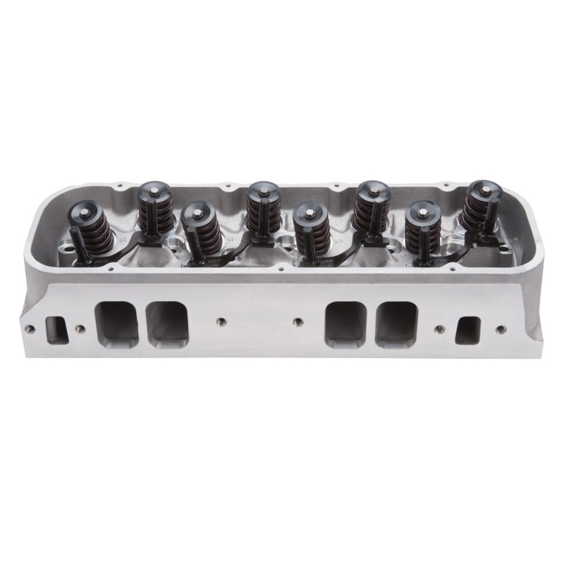 Edelbrock Cyl Head BBC Victor Jr 24 Deg Rect Port 300cc 106cc Combustion Chamber Edelbrock Heads
