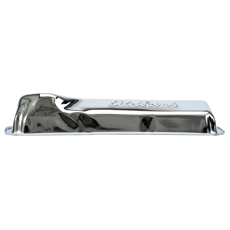 Edelbrock Valve Cover Signature Series Ford 351M-400-351C CI V8 Chrome Edelbrock Valve Covers