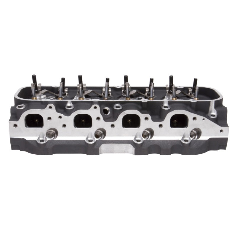 Edelbrock Single Marine BBC Rect Port Head w/ Valves Edelbrock Heads