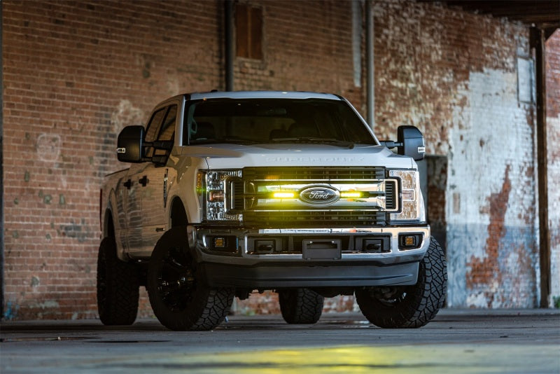 Rigid Industries 6in SR-Series Pro Dot / SAE Fog Lights (Pair) - Selective Yellow Rigid Industries Light Bars & Cubes