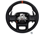 Ford Racing 2021+ F-150 Raptor Steering Wheel Kit - Black Ford Racing Steering Wheels